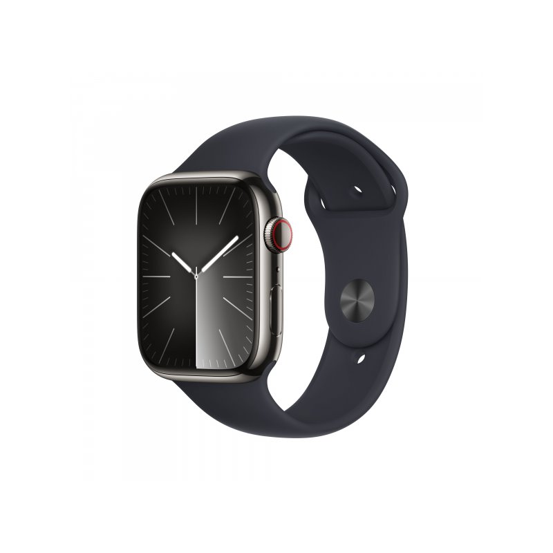 Apple Watch S9 Steel 45mm GPS+Cell. Graphite Sport Midnight S/M MRMV3QF/A från buy2say.com! Anbefalede produkter | Elektronik on