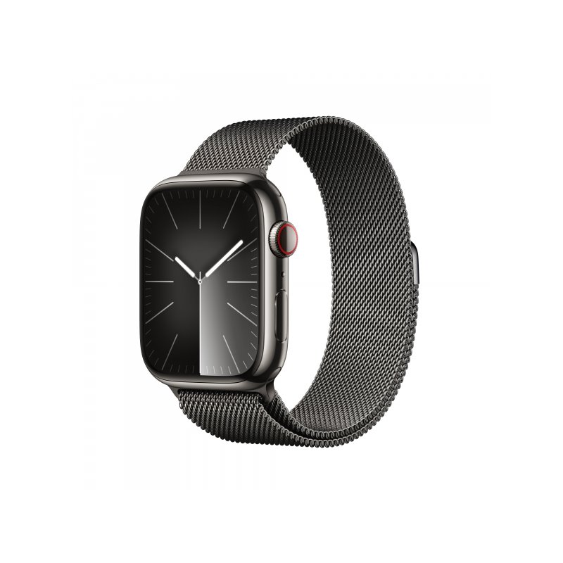 Apple Watch S9 Steel 45mm GPS+Cellular Graphite Milanese Loop MRMX3QF/A från buy2say.com! Anbefalede produkter | Elektronik onli