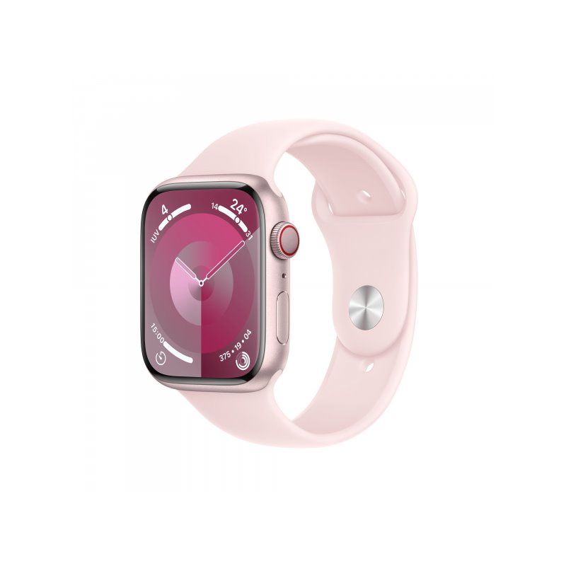 Apple Watch S9 Alu. 45mm GPS + Cellular Pink Sport Band M/L MRML3QF/A от buy2say.com! Препоръчани продукти | Онлайн магазин за Apple Watch S9 Alu. 45mm GPS + Cellular Pink Sport Band M/L MRML3QF/A от buy2say.com! Препоръчани продукти | Онлайн магазин за