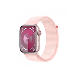 Apple Watch S9 Aluminium 45mm GPS+Cellular Pink Sport Loop MRMM3QF/A from buy2say.com! Buy and say your opinion! Recommend the p