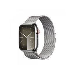 Apple Watch S9 Steel 45mm GPS+Cellular Silver Milanese Loop MRMQ3QF/A от buy2say.com!  Препоръчани продукти | Онлайн магазин за 