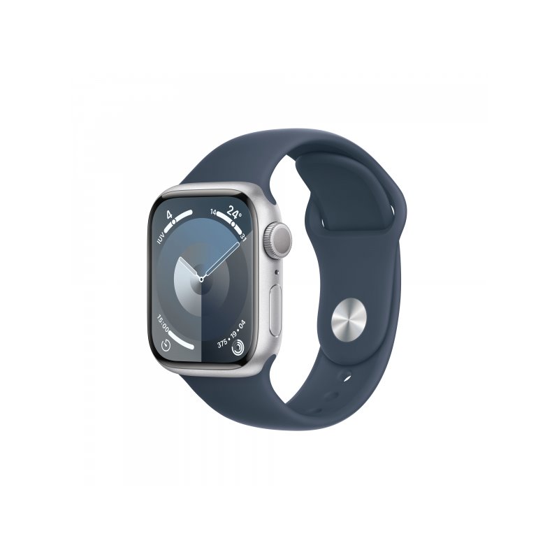 Apple Watch S9 Alu. 41mm GPS Silver Sport Band Storm Blue S/M MR903QF/A from buy2say.com! Buy and say your opinion! Recommend th