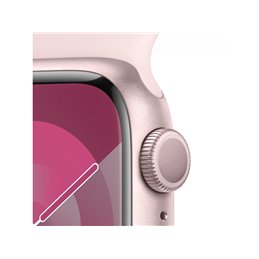 Apple Watch S9 Alu. 41mm GPS Pink Sport Band Light Pink M/L MR943QF/A von buy2say.com! Empfohlene Produkte | Elektronik-Online-S
