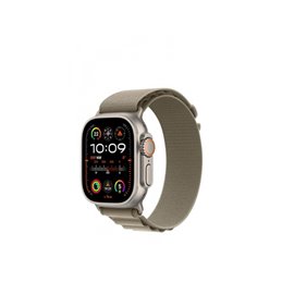 Apple Watch Ultra 2 Titanium 49mm GPS+Cell. Alpine Loop Olive L MRF03FD/A fra buy2say.com! Anbefalede produkter | Elektronik onl