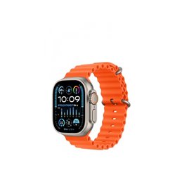 Apple Watch Ultra 2 Titanium 49mm GPS+Cellular Orange Ocean Band MREH3FD/A от buy2say.com!  Препоръчани продукти | Онлайн магази