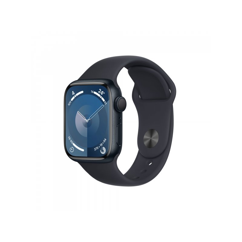 Apple Watch S9 Alu. 41mm GPS Midnight Sport Band M/L MR8X3QF/A от buy2say.com!  Препоръчани продукти | Онлайн магазин за електро