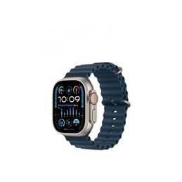 Apple Watch Ultra 2 Titanium 49mm GPS+Cellular Blue Ocean Band MREG3FD/A от buy2say.com!  Препоръчани продукти | Онлайн магазин 