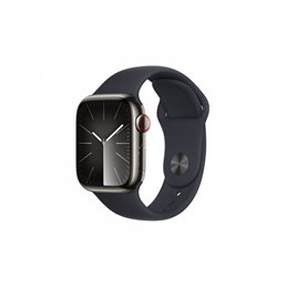 Apple Watch S9 Steel 41mm GPS+Cell. Graphite Sport Midnight S/M MRJ83QF/A från buy2say.com! Anbefalede produkter | Elektronik on