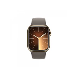 Apple Watch S9 Steel 41mm GPS+Cellular Gold Sport Band Clay M/L MRJ63QF/A von buy2say.com! Empfohlene Produkte | Elektronik-Onli