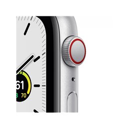 Apple Watch SE Silver Aluminium 4G White Sport Band DE MYEV2FD/A Watches | buy2say.com Apple