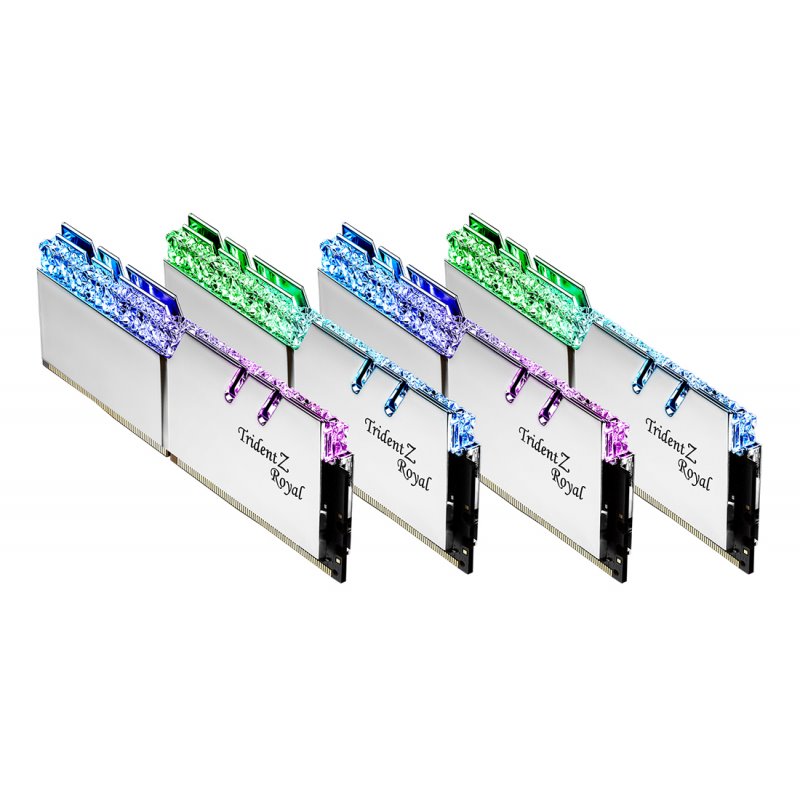 G.Skill Trident Z Royal DDR4 128GB (4x32GB) 3600MHz F4-3600C16Q-128GTRS alkaen buy2say.com! Suositeltavat tuotteet | Elektroniik