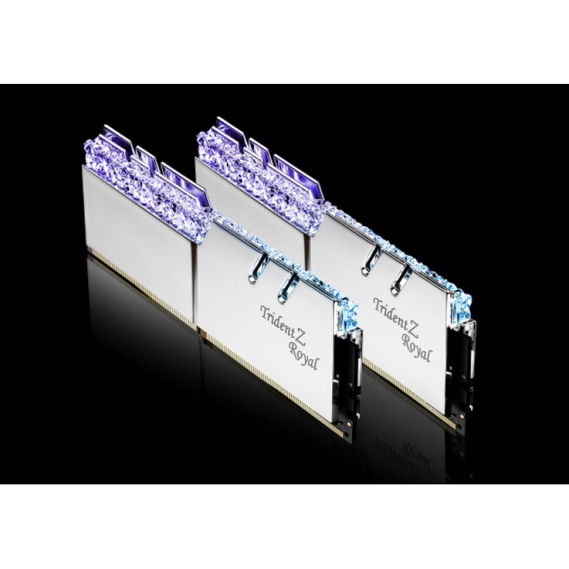 G.Skill Trident Z Royal DDR4 32GB (2x16GB) 3200MHz F4-3200C16D-32GTRS alkaen buy2say.com! Suositeltavat tuotteet | Elektroniikan