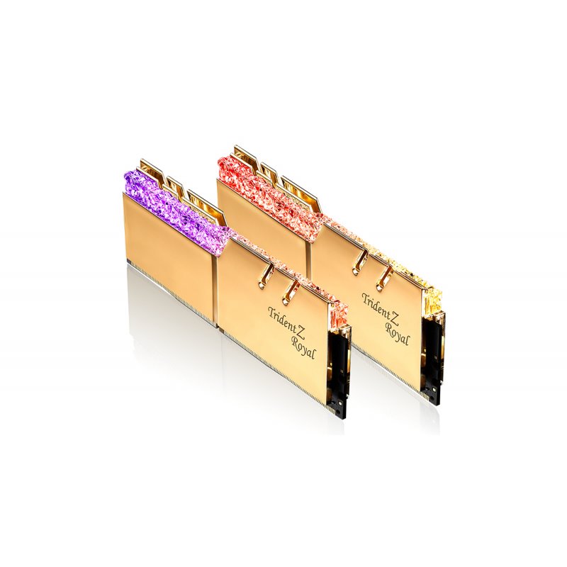 G.Skill Trident Z Royal DDR4 64GB (2x32GB) 3600 MHz F4-3600C16D-64GTRG från buy2say.com! Anbefalede produkter | Elektronik onlin