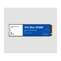 WD Blue SN580 SSD 2TB M.2 4150MB/s WDS200T3B0E fra buy2say.com! Anbefalede produkter | Elektronik online butik