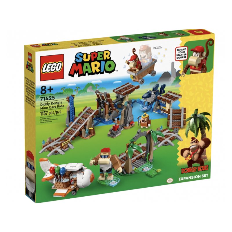 LEGO Super Mario - Diddy Kongs Mine Cart Ride (71425) from buy2say.com! Buy and say your opinion! Recommend the product!