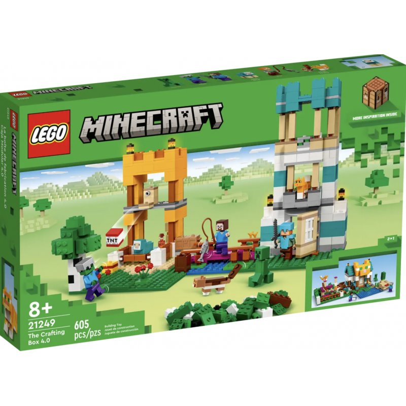 LEGO Minecraft - The Crafting Box 4.0 (21249) from buy2say.com! Buy and say your opinion! Recommend the product! LEGO Minecraft - The Crafting Box 4.0 (21249) from buy2say.com! Buy and say your opinion! Recommend the product!