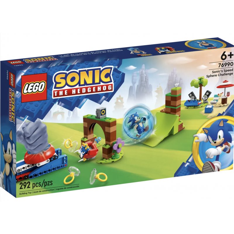 LEGO Sonic the Hedgehog - Sonics Speed Sphere Challenge (76990) från buy2say.com! Anbefalede produkter | Elektronik online butik
