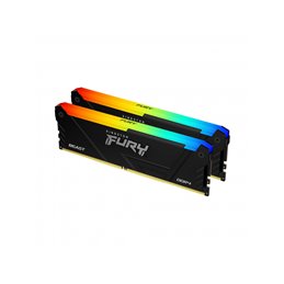 Kingston FURY Beast 32GB (2x16GB) 3200MT/s DDR4 CL16 DIMM KF432C16BB2AK2/32 från buy2say.com! Anbefalede produkter | Elektronik 