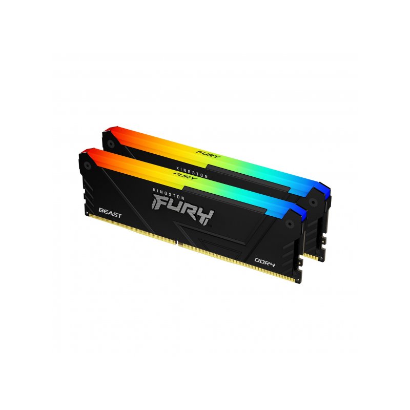 Kingston FURY Beast 32GB (2x16GB) 3200MT/s DDR4 CL16 DIMM KF432C16BB2AK2/32 от buy2say.com!  Препоръчани продукти | Онлайн магаз