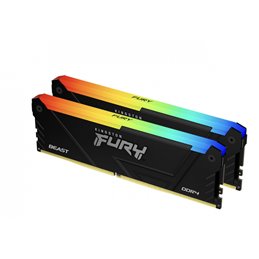 Kingston Fury Beast DDR4 16GB(2x8GB) 3200MT/s CL16 DIMM KF432C16BB2AK2/16 alkaen buy2say.com! Suositeltavat tuotteet | Elektroni