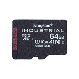 Kingston Industrial 64GB microSDXC  C10 A1 pSLC Single Card SDCIT2/64GBSP from buy2say.com! Buy and say your opinion! Recommend 
