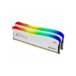 Kingston FURY Beast White SE DDR4 32GB (2x16GB) 3600MT/s KF436C18BWAK2/32 fra buy2say.com! Anbefalede produkter | Elektronik onl