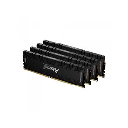 Kingston Fury Renegade Black DDR4 64GB(4x16GB) 3600MT/s KF436C16RB1K4/64 fra buy2say.com! Anbefalede produkter | Elektronik onli