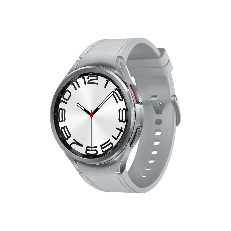 Samsung Galaxy Watch 6 Classic 47mm Bluetooth Silver SM-R960NZSADBT från buy2say.com! Anbefalede produkter | Elektronik online b