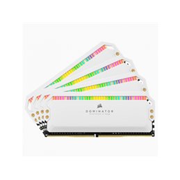 Corsair Dominator DDR4 64GB (4x16GB) 3200MHz DIMM Weiß CMT64GX4M4E3200C16W från buy2say.com! Anbefalede produkter | Elektronik o