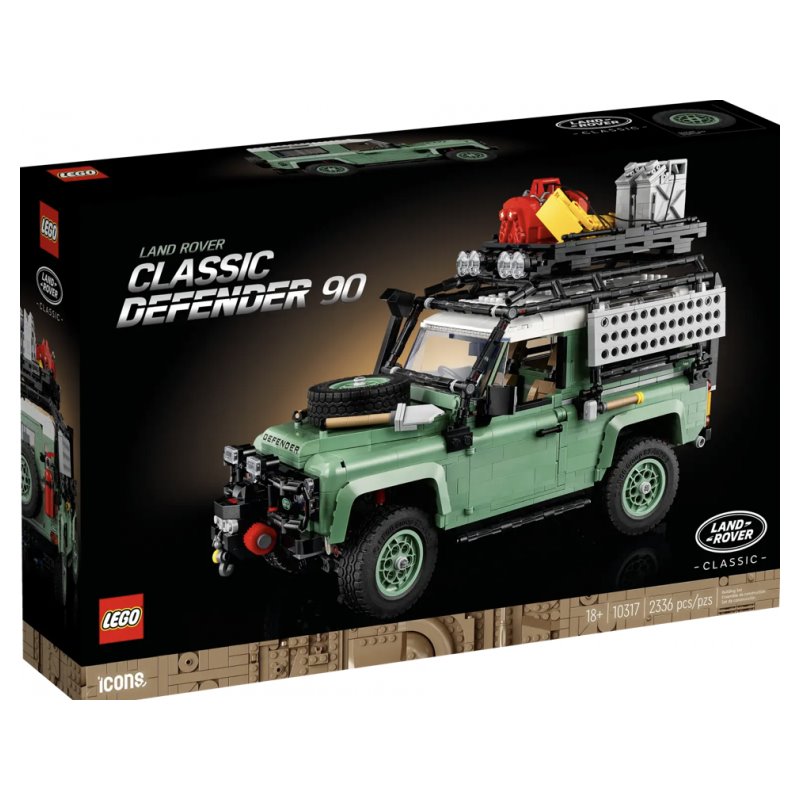 LEGO Icons - Land Rover Classic Defender 90 (10317) от buy2say.com! Препоръчани продукти | Онлайн магазин за електроника LEGO Icons - Land Rover Classic Defender 90 (10317) от buy2say.com! Препоръчани продукти | Онлайн магазин за електроника