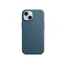 Apple iPhone 15 Feingewebe Case mit MagSafe Pacific Blue MT3G3ZM/A fra buy2say.com! Anbefalede produkter | Elektronik online but