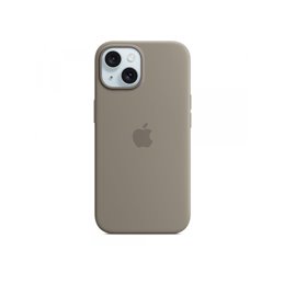 Apple iPhone 15 Silicone Case with MagSafe Clay MT0Q3ZM/A från buy2say.com! Anbefalede produkter | Elektronik online butik