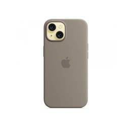 Apple iPhone 15 Silicone Case with MagSafe Clay MT0Q3ZM/A от buy2say.com!  Препоръчани продукти | Онлайн магазин за електроника