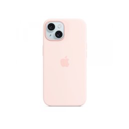 Apple iPhone 15 Silicone Case with MagSafe Light Pink MT0U3ZM/A fra buy2say.com! Anbefalede produkter | Elektronik online butik