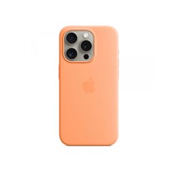 Apple iPhone 15 Pro Silicone Case with MagSafe Orange Sorbet MT1H3ZM/A от buy2say.com!  Препоръчани продукти | Онлайн магазин за