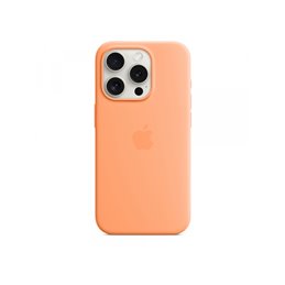 Apple iPhone 15 Pro Silicone Case with MagSafe Orange Sorbet MT1H3ZM/A от buy2say.com!  Препоръчани продукти | Онлайн магазин за
