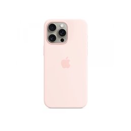 Apple iPhone 15 Pro Max Silicone Case with MagSafe Light Pink MT1U3ZM/A от buy2say.com!  Препоръчани продукти | Онлайн магазин з