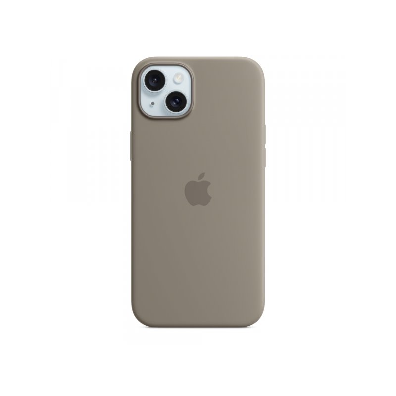 Apple iPhone 15 Plus Silicone Case with MagSafe Clay MT133ZM/A от buy2say.com!  Препоръчани продукти | Онлайн магазин за електро
