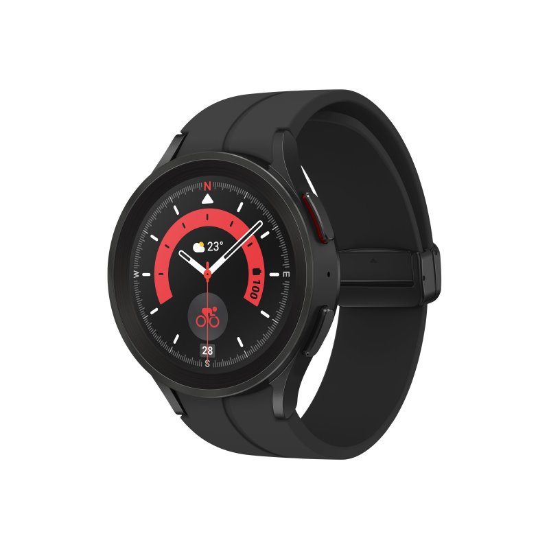 Samsung Galaxy Watch5 Pro 45mm LTE 4G Black Titanium EU SM-R925FZKAEUE от buy2say.com!  Препоръчани продукти | Онлайн магазин за