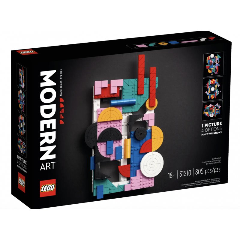 LEGO Art - Modern Art (31210) от buy2say.com!  Препоръчани продукти | Онлайн магазин за електроника