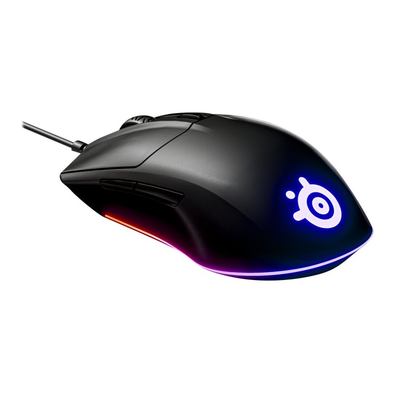 SteelSeries Rival 3 Gaming Mouse Black 62513 от buy2say.com!  Препоръчани продукти | Онлайн магазин за електроника