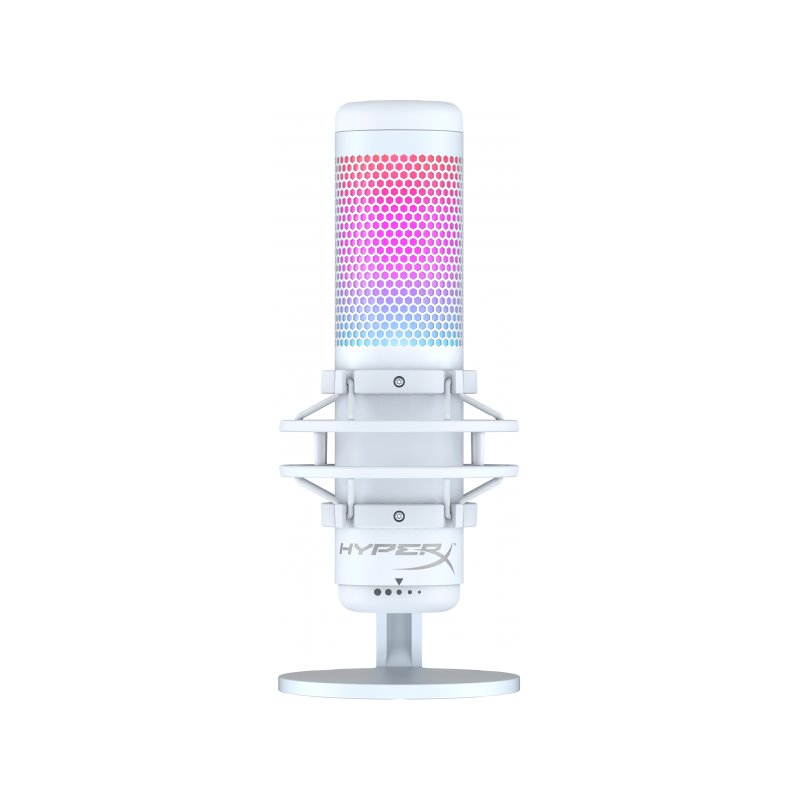 HyperX Microphone Quadcast S White 519P0AA от buy2say.com! Препоръчани продукти | Онлайн магазин за електроника HyperX Microphone Quadcast S White 519P0AA от buy2say.com! Препоръчани продукти | Онлайн магазин за електроника