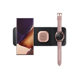 Samsung Wireless Charger Trio Black EP-P6300TBEGEU от buy2say.com!  Препоръчани продукти | Онлайн магазин за електроника