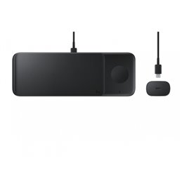 Samsung Wireless Charger Trio Black EP-P6300TBEGEU von buy2say.com! Empfohlene Produkte | Elektronik-Online-Shop