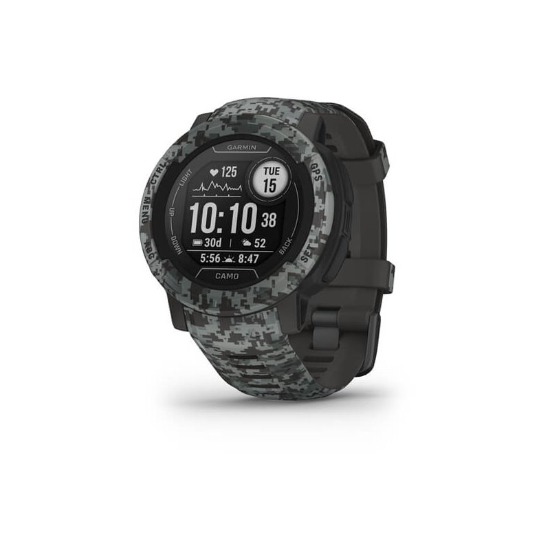 Garmin Instinct 2 Camo Edition 45mm GPS Camo. Slate grey 010-02626-03 fra buy2say.com! Anbefalede produkter | Elektronik online 