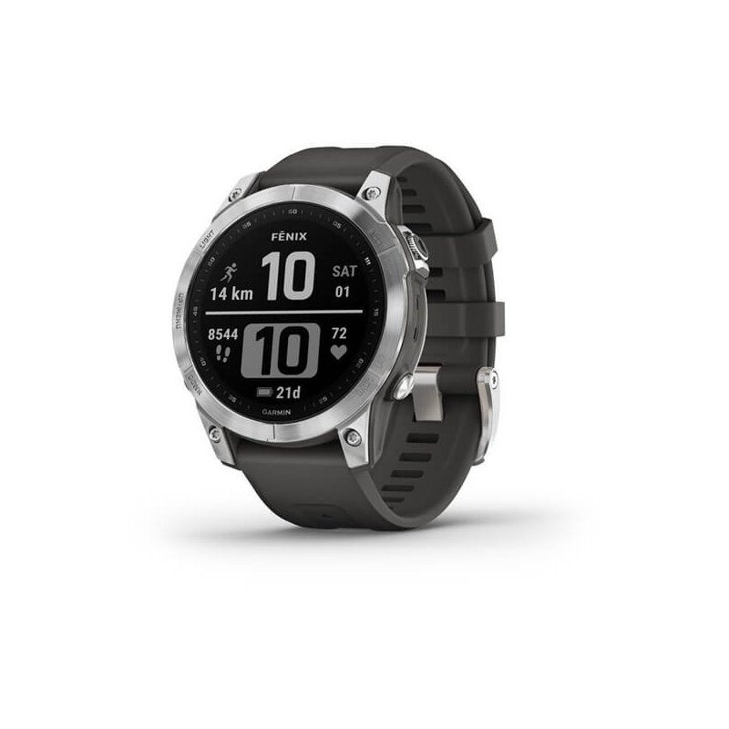 Garmin fenix 7 47mm GPS Graphit/Silver 753759278038 от buy2say.com! Препоръчани продукти | Онлайн магазин за електроника Garmin fenix 7 47mm GPS Graphit/Silver 753759278038 от buy2say.com! Препоръчани продукти | Онлайн магазин за електроника