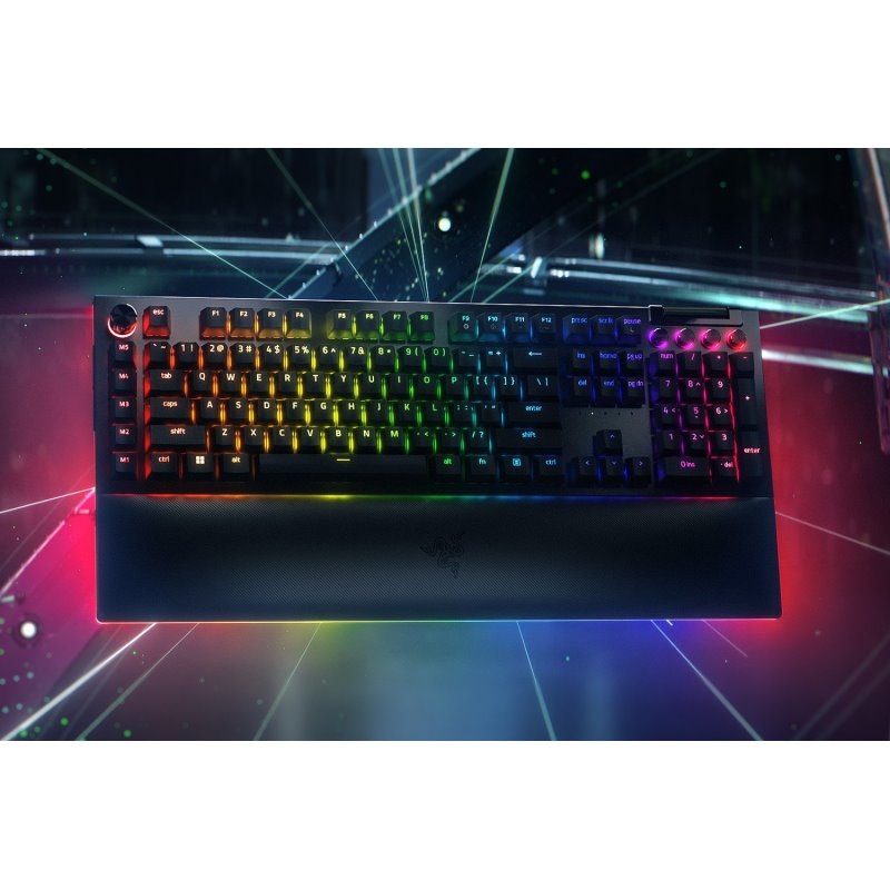 Razer BlackWidow V4 Pro Gaming Keyboard ,Green Switch, RZ03-04680400-R3G1 alkaen buy2say.com! Suositeltavat tuotteet | Elektroni