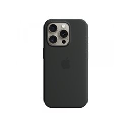 Apple iPhone 15 Pro Silicone Case with MagSafe Black MT1A3ZM/AA fra buy2say.com! Anbefalede produkter | Elektronik online butik