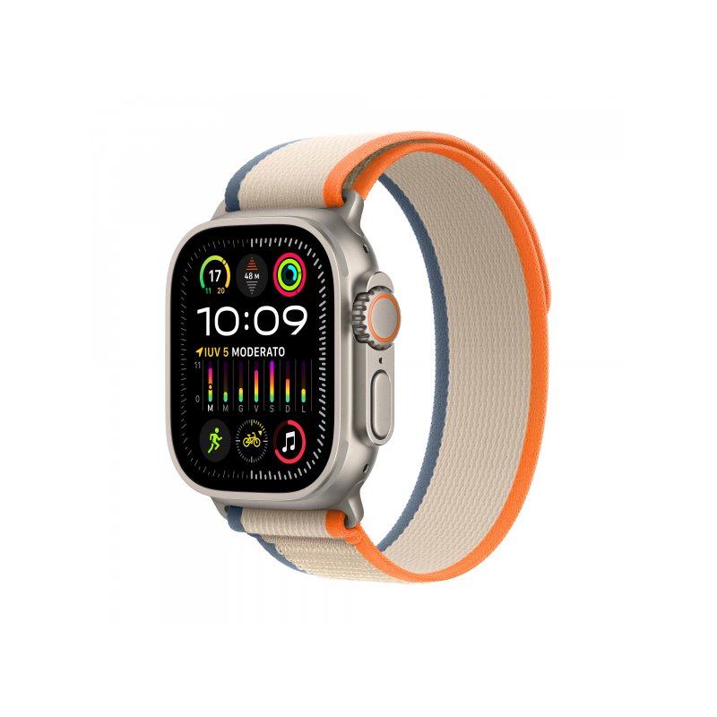 Apple Watch Ultra 2 Titanium Cellular 49mm Orange/Beige Trail M/L MRF23FD/A fra buy2say.com! Anbefalede produkter | Elektronik o