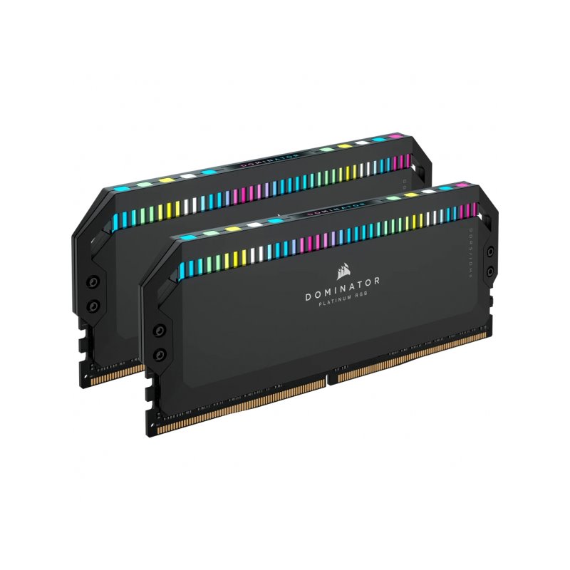 Corsair Dominator Platinum RGB DDR5 64GB(2x32GB) 6000MHz CMT64GX5M2B6000Z30 fra buy2say.com! Anbefalede produkter | Elektronik o